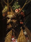 Giuseppe Arcimboldo The Four Seasons in one Head oil painting